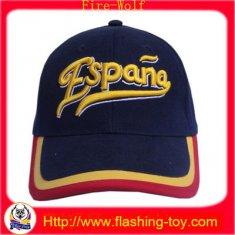 China Logo flashing LED Cotton Cap, Embroidery Mens Hats HL-B5116 factory