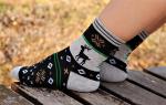 2015 Fashion christmas deer patterned design winter cotton hosiery for women