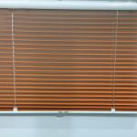 Narrow Blade Office Venetian Blinds Cordless Aluminum Blinds Functional