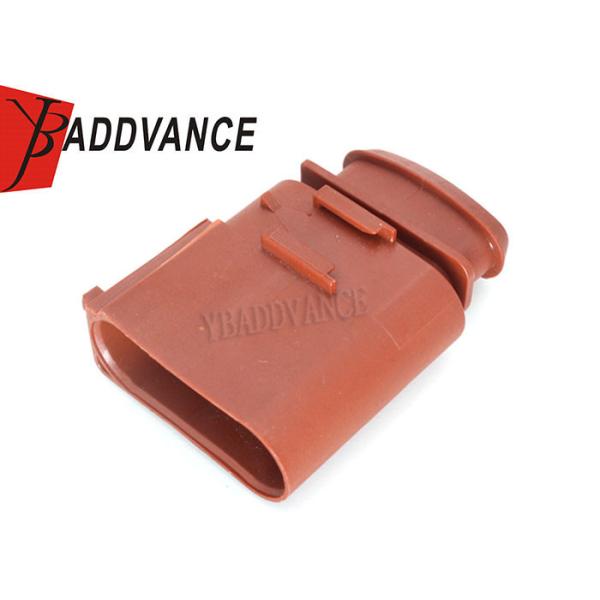 1K0973804A 1K0 973 804 A 4 Pin Brown 1.5 mm Pressure Sensor Connector For VW