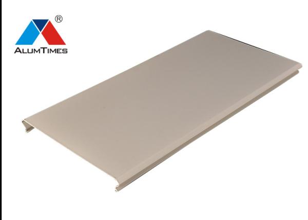 Rectangle 1.2mm Linear Aluminium Strip Ceiling , Metal Aluminum Ceiling For