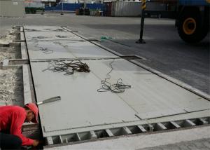 China U Shaped Beam Road Weighbridge Truck Scale Type With 4 ~ 6mm Thickness Steel Plate factory