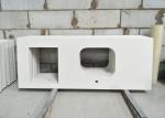 Pre cut quartz stone vanity top Eased Edge Water Absorption < 1.0%