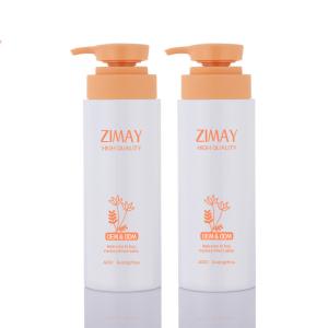China 100ml Clear White Cosmetic Lotion Bottle Empty Container Packaging factory