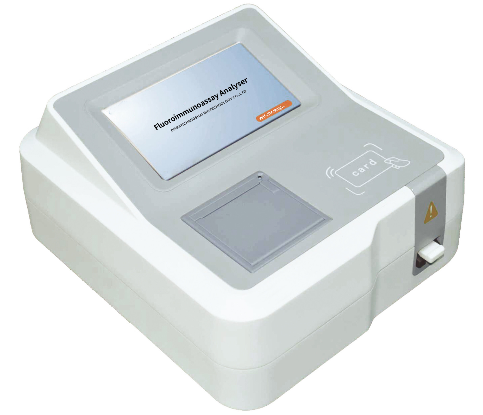 3 Parts Medical / Clinic Auto Fluoroimmunoassay Analyser / Blood Cell Analyzer / CBC Analyzer, CE Certified