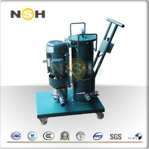 China Small Size Portable Oil Filtration Systems , Easy Operation Lube Oil Purifier factory