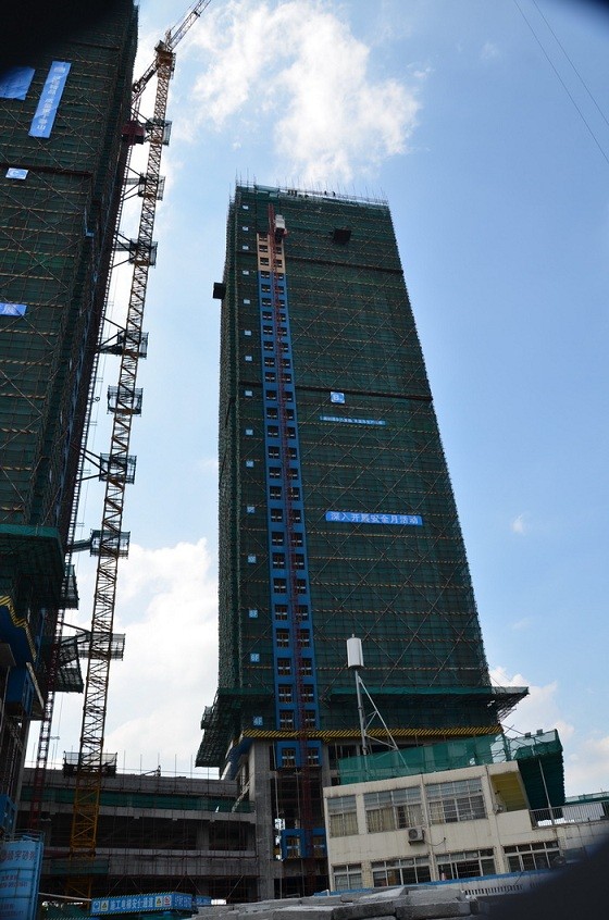 Passenger Material 37kw Building Construction Hoist Bevel Heicial Gearbox/Construction Elevator for Construction