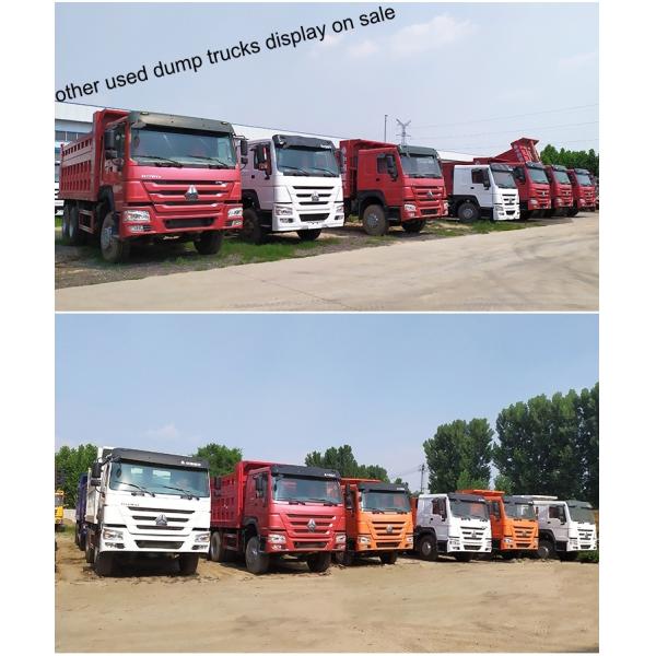 Sinotruck good quality new 371HP 6x4 HOWO dump truck sells