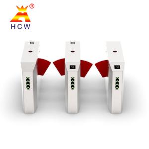 China 24v DC Motor Optical Barrier Turnstiles Access Control Turnstile Gate IP45 factory