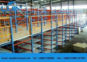 China Metal Rack Supported Mezzanine Anti Corrosion Material Various Size Optinal factory