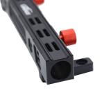 High- Black Aluminum Flagpole Holder Bracket for 4x4 Off Road Auto Parts Jeep