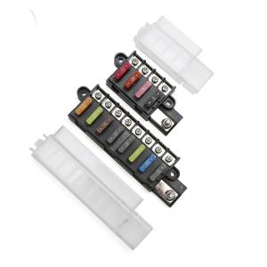 China 4 8 Circuits ST Blade Compact Fuse Block for ATO/ATC fuses Car Accessories on sale