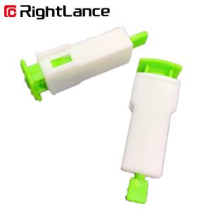 China Rightlance Disposable Medical Supply Simple Safety Blood Lancet Trigger Activation factory
