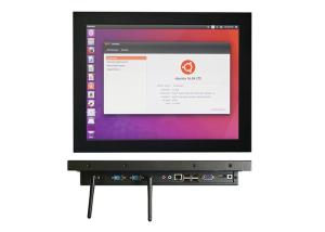 China Ubuntu System Industrial Touch Panel PC 5 Wire Resistive Touch Screen factory
