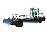 Diesel Engine Motor Grader Machine , Safe 215HP Rated Power Compact Road Grader