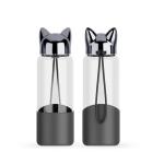 Single Wall Insulated water Glass Drinking Bottles for Outdoor Sport