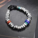 Original Vintage Silver Jewelry, Silver Beads, Fashionable Bracelets For Men