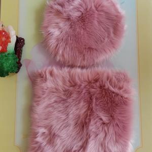 China Household Office Chair Sheepskin Cushion Pads Custom Made factory
