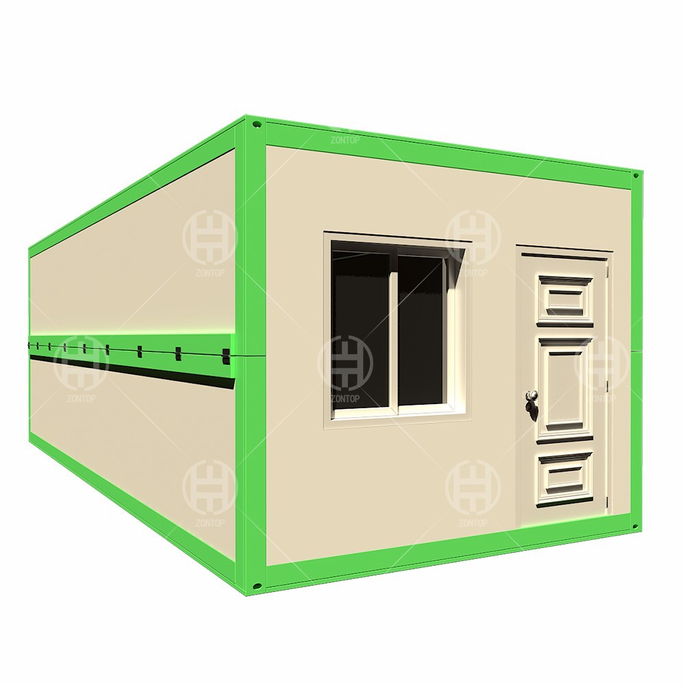 China Zontop Luxury 3 Bedroom Prefabricated China Folding Container House Home factory