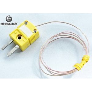 Wire Thermocouple with Connector Extension Cable Surface Temperature Measurement