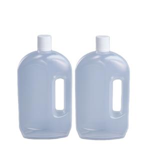 China Caliber 30mm Translucent 750ml Plastic Bottle With Handle factory
