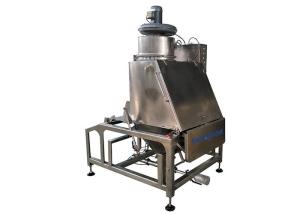 China Stainless Steel Feeding Station Big Bag Dumping Station With Vibrating Screen factory