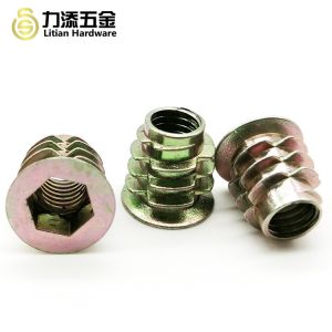 M6 Recessed Nut In Wood JIS Model Spheroidizing Tempering