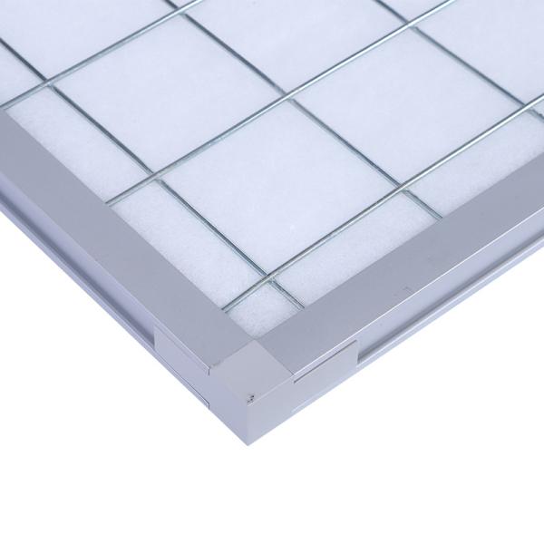 G2 G3 G4 Panel Filters MERV3 4 Aluminum Mesh Frame Synthetic Fiber Air Filter