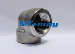 China ASME B16.11 High Pressure F316 / 316L Stainless Steel Elbow 2000LBS factory