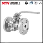 Xtv GOST Carbon Stainless Steel Flanged Ball Valve PN10-40 Perfect for High Flow