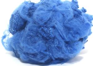 China Semi Virgin Regenerated Polyester Fiber , Dope Dyed Psf Polyester Staple Fiber factory