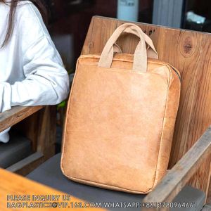 Washable Kraft Paper DuPont Handheld Retro Waterproof Lightweight Environmental
