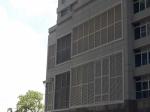 Anodized Prefabricated Fixed Aluminum Louvered Window Weatherproof