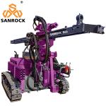 Crawler Hydraulic DTH Drilling Rig Rotary Borehole Depth 50m