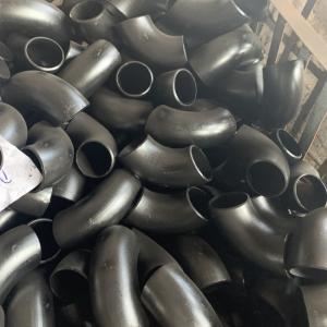 China 5 Inch Carbon Steel Pipe Fittings ANSI ASME B16.9 Steel Butt Welding Elbow factory