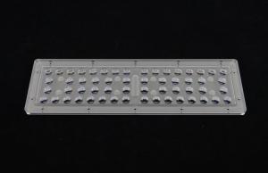 China 56W Optical Led Lens Array For SMD 3030 Street Lighting , 233*55*1.5mm PCB Size factory