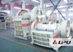 Even Output Rock Jaw Crusher / Stone Crushing Machinery Outlet Size 100-220mm