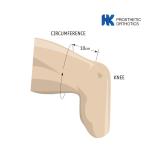 6mm Uniform ALPS Prosthetic Liners , ALPS Prosthetic Sleeves