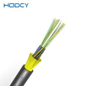 China GYFTY Outdoor Fiber Optic Cable High Voltage Aerial G657A G652D FRP Strength Member factory