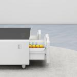 Household Electric Mini Fridge with Multifunctional Frozen Drawer and Wireless