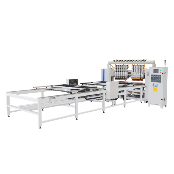 Multi Head Wire Welding Machinery For Wire Mesh Of Shopping Trolley / Carts etc network frame type products