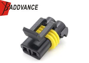 China 2 Hole Female Weather Pack Electrical Connectors 280 Sealed Series 15300027 factory