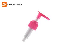 China Red Lotion Dispenser Pump / Hand Cream Pump Dispenser 24/410 24/415 Size factory