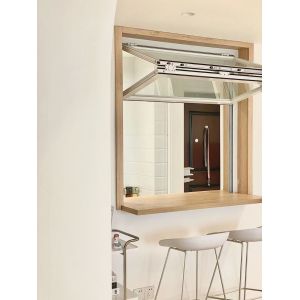 folding window aluminum balcony vertucal