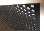 Black 3mm 1000mm Length Perforated Plastic Mesh