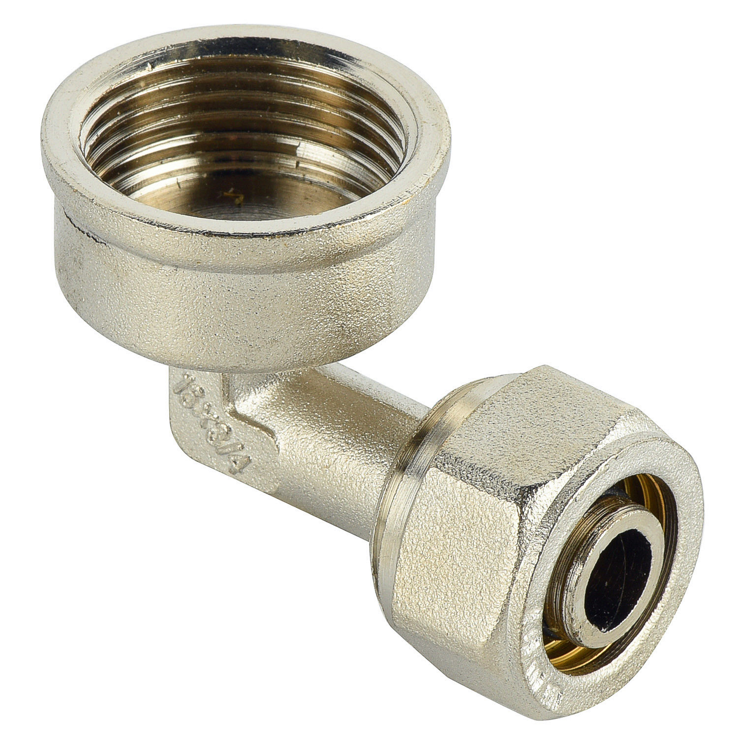 brass thread compression fittings Elbow Double connector for pex al pex plumbing pipe fittings