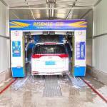 380V Fully Automatic Rollover Car Wash Machine With Wheel Brush