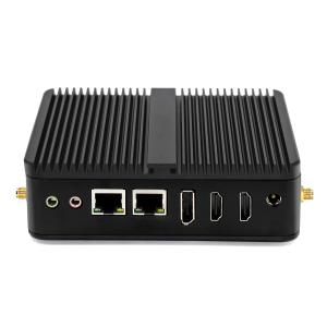 China All-Aluminum Fanless Box PC Touch Monitor Industrial Embedded Box Computers Intel Elkhart Lake J6412/J641 factory