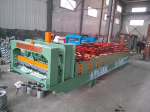 China XH1050 Steel Roof Panel Glazed Tile Roll Forming Machine for Sale factory