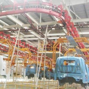 China Flexible Overhead Conveyor Coating Production Line Conveyor Paint Line Custom factory